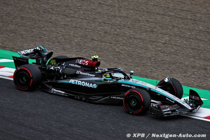 Mercedes F1 spiega l'eliminazione di Hamilton in Q1 in Cina