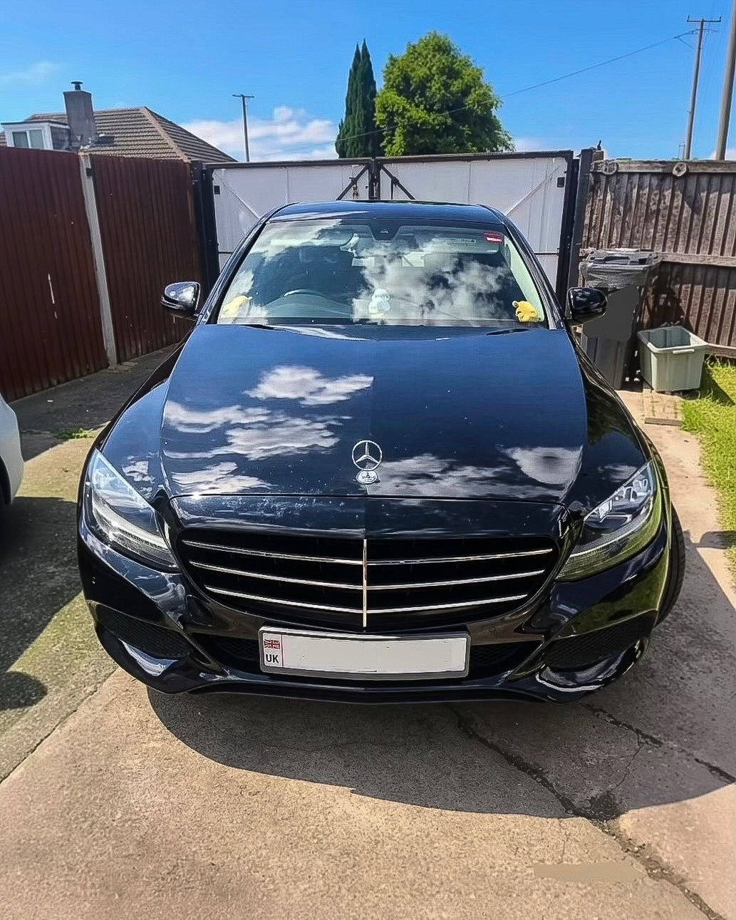 Classic Sport Grill voor Mercedes-Benz C-Klasse W205
