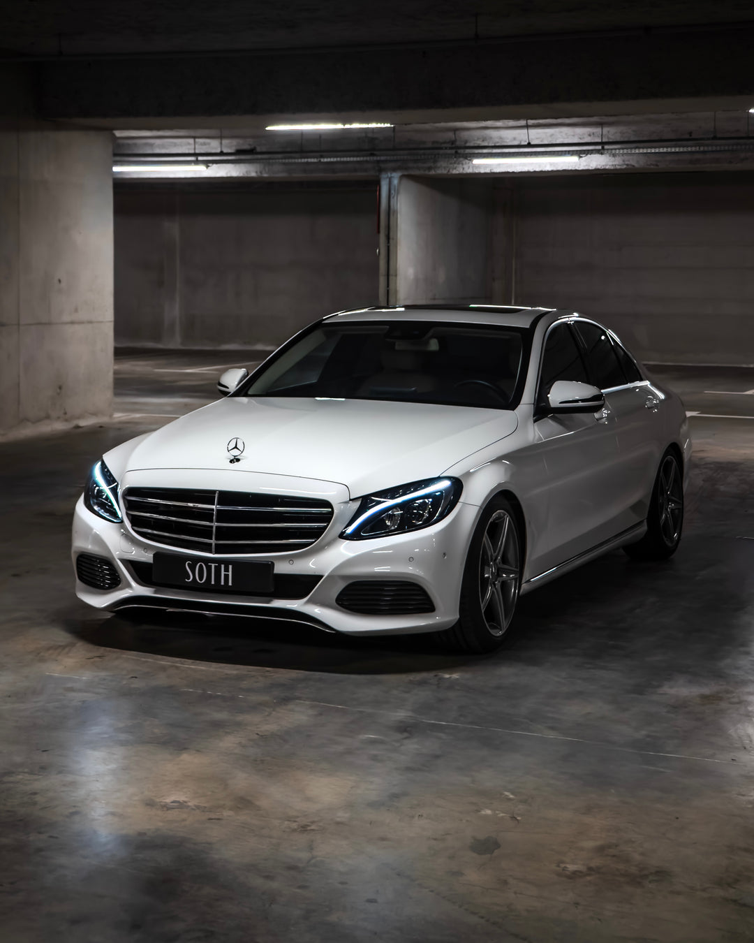 Mřížka Classic Sport pro Mercedes-Benz Třídy C W205