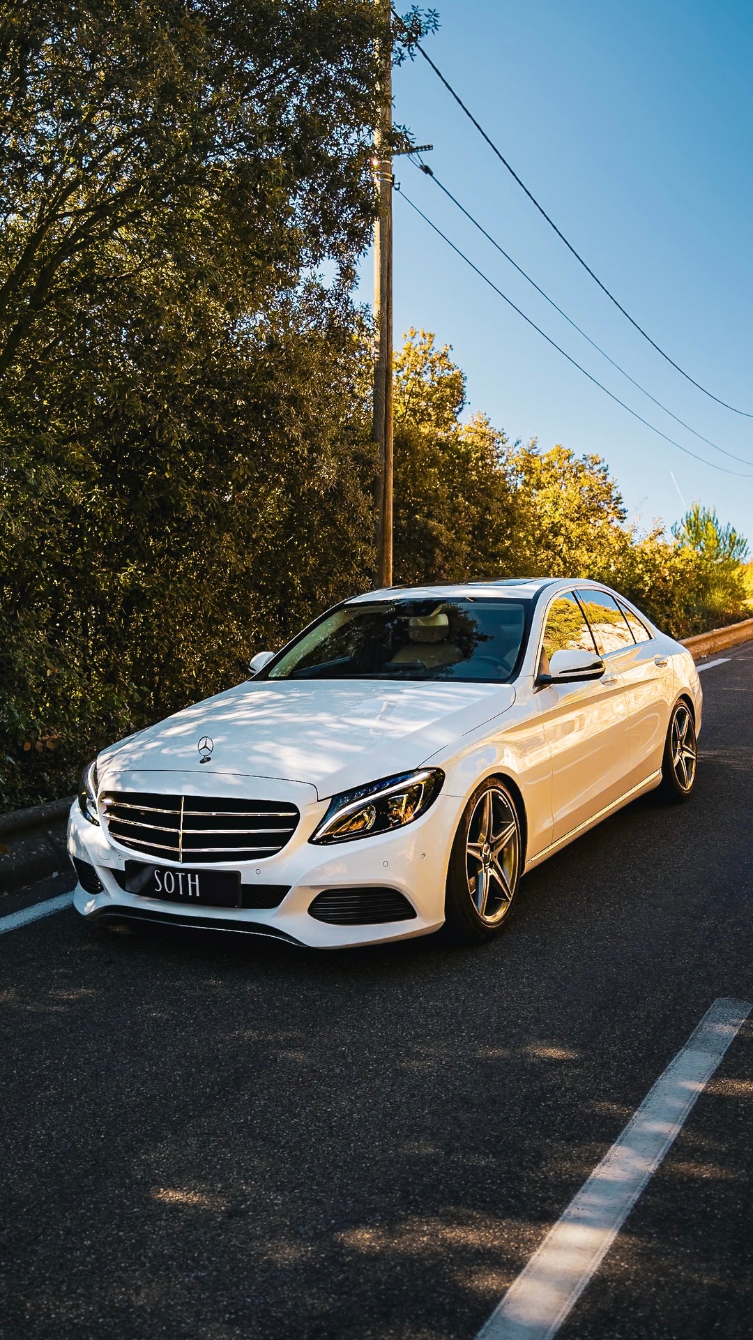 CLASSIC SPORT GRILLE PARA MERCEDES-BENZ CLASE C W205