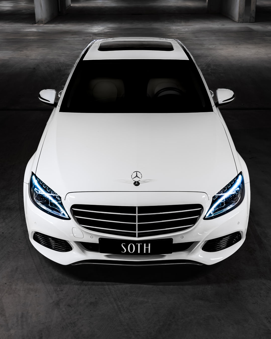 Mřížka Classic Sport pro Mercedes-Benz Třídy C W205