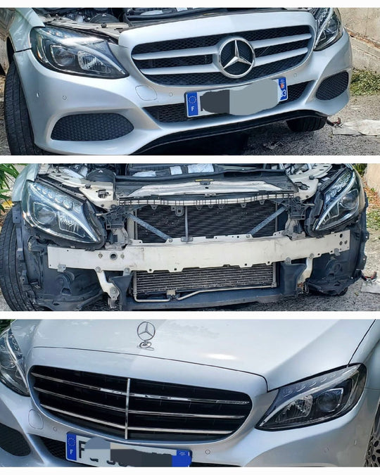 Classic Sport Grill voor Mercedes-Benz C-Klasse W205