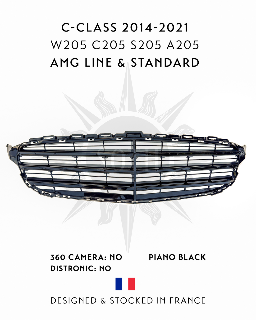 Classic Sport Grille – Mercedes-Benz C-Sarja W205