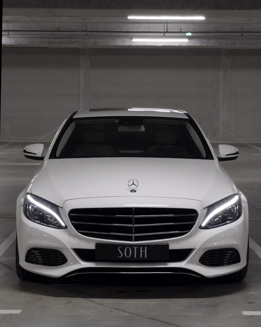 Mřížka Classic Sport pro Mercedes-Benz Třídy C W205