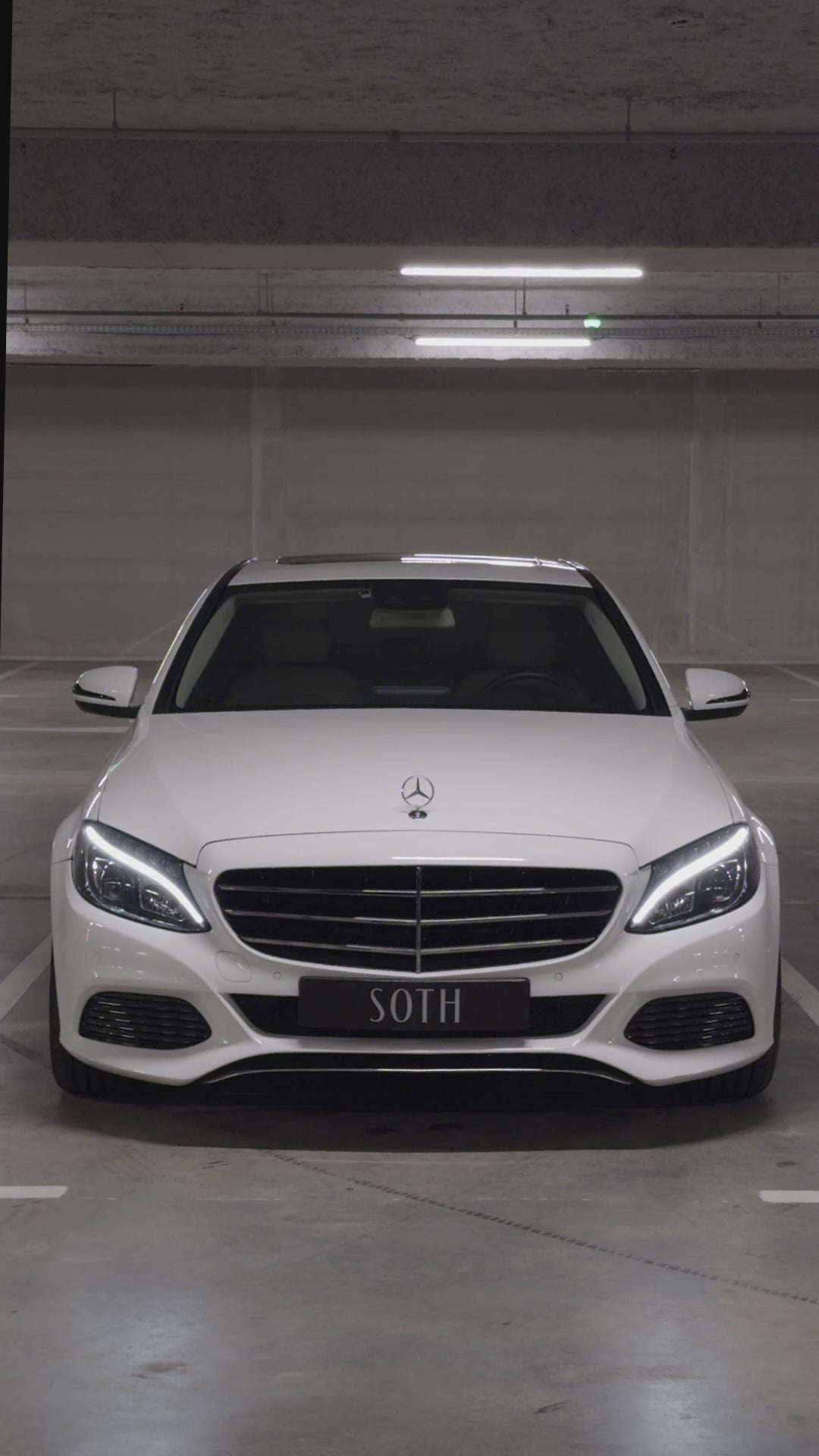 KÜHLERGRILL CLASSIC SPORT FÜR MERCEDES C-KLASSE W205